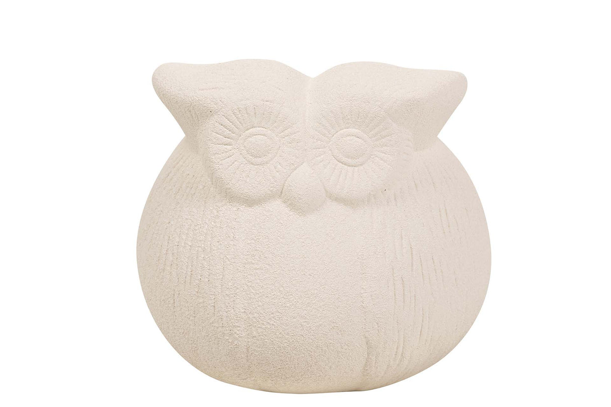 Buho Ceramica Beige 19x19x19 cm