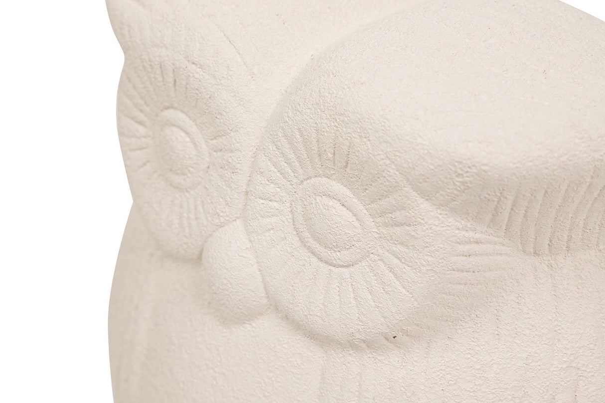 Buho Ceramica Beige 19x19x19 cm