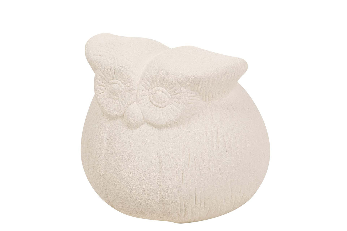Buho Ceramica Beige 19x19x19 cm