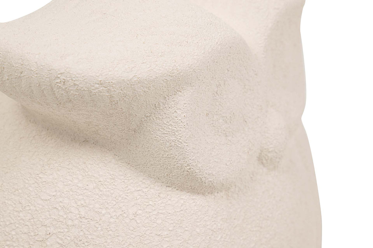 Céramique beige Buho 21x21x21 cm