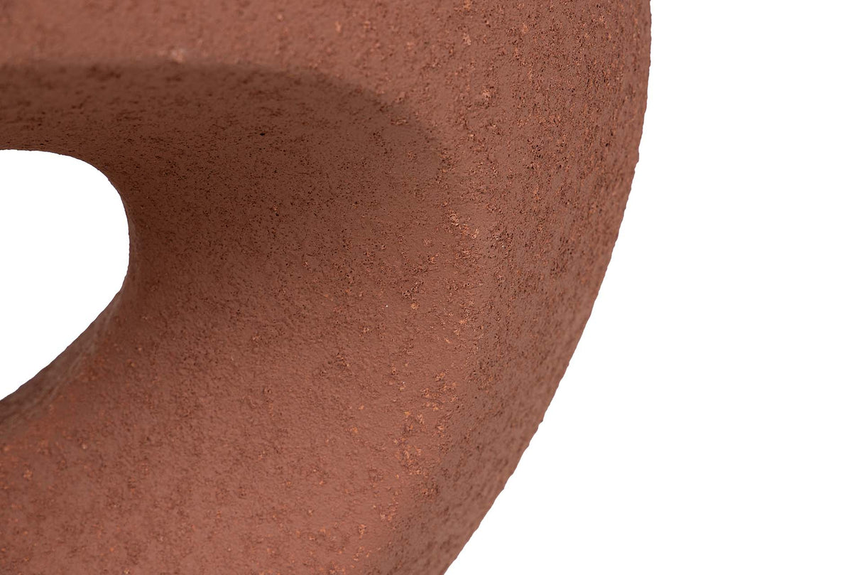 JARRON CERAMICA MARRON 35x12x50 CM