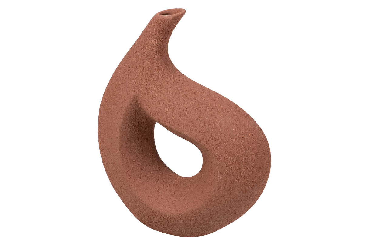 JARRON CERAMICA MARRON 35x12x50 CM