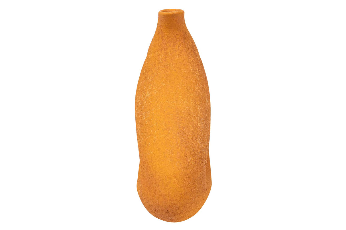 JARRON CERAMICA NARANJA 40x12x32 CM