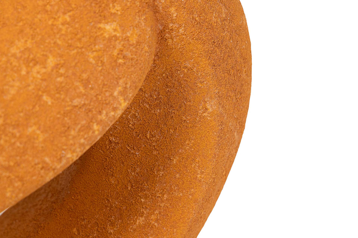 JARRON CERAMICA NARANJA 40x12x32 CM