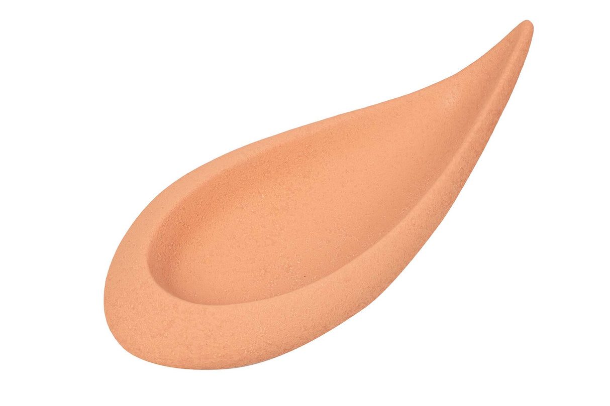 CENTRO DE MESA CERAMICA NARANJA 48x23X40 CM