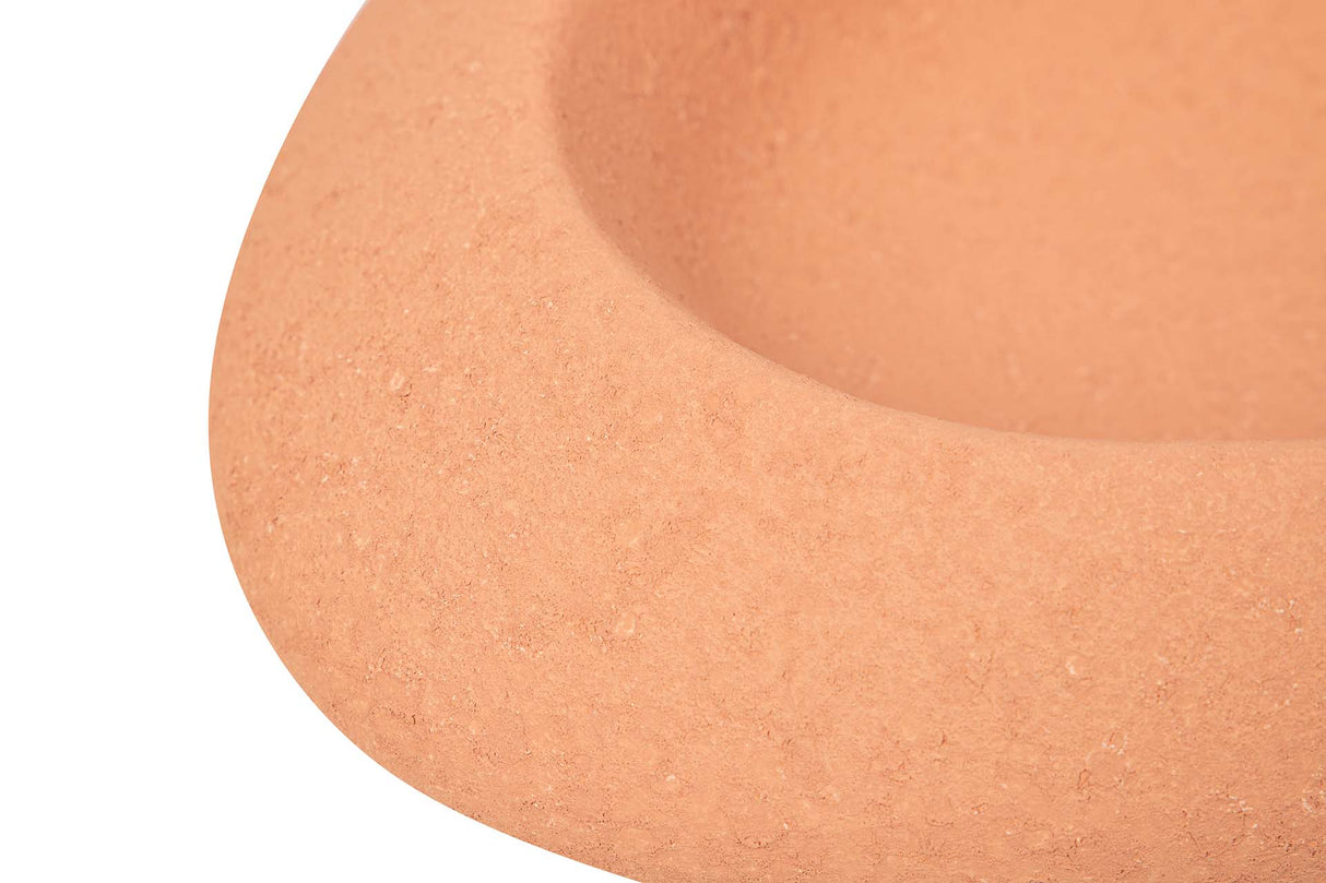 CENTRO DE MESA CERAMICA NARANJA 48x23X40 CM