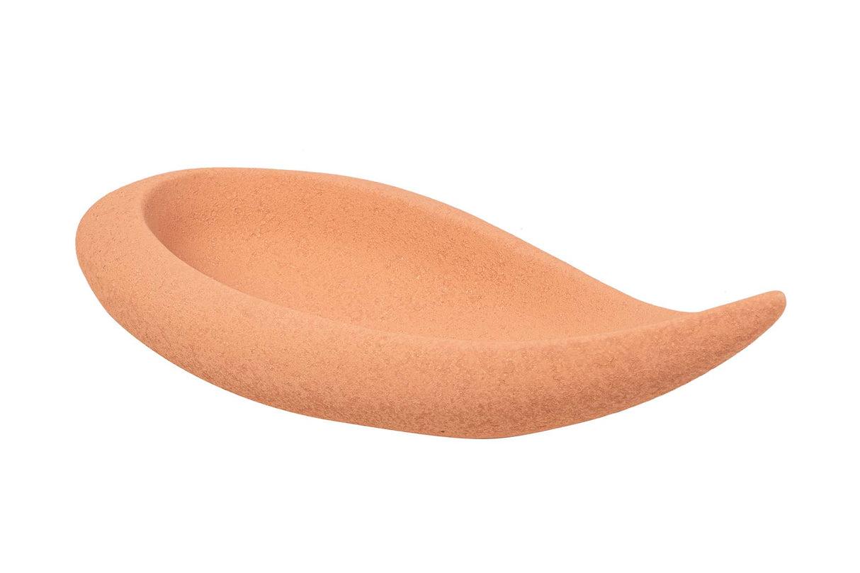 CENTRO DE MESA CERAMICA NARANJA 48x23X40 CM