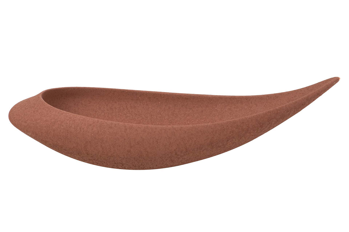 CENTRO DE MESA CERAMICA MARRON 63x52x12 CM