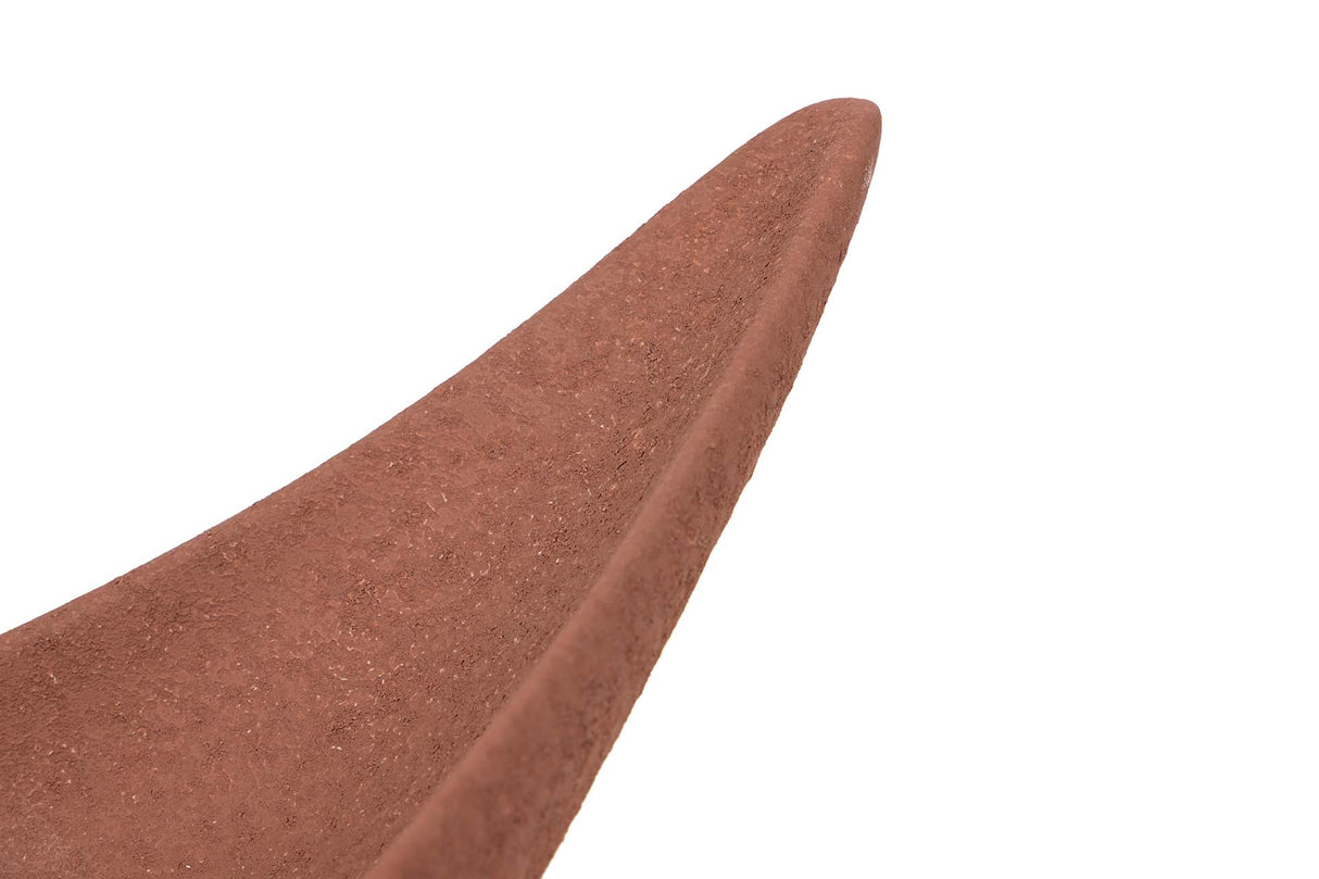 CENTRO DE MESA CERAMICA MARRON 63x52x12 CM