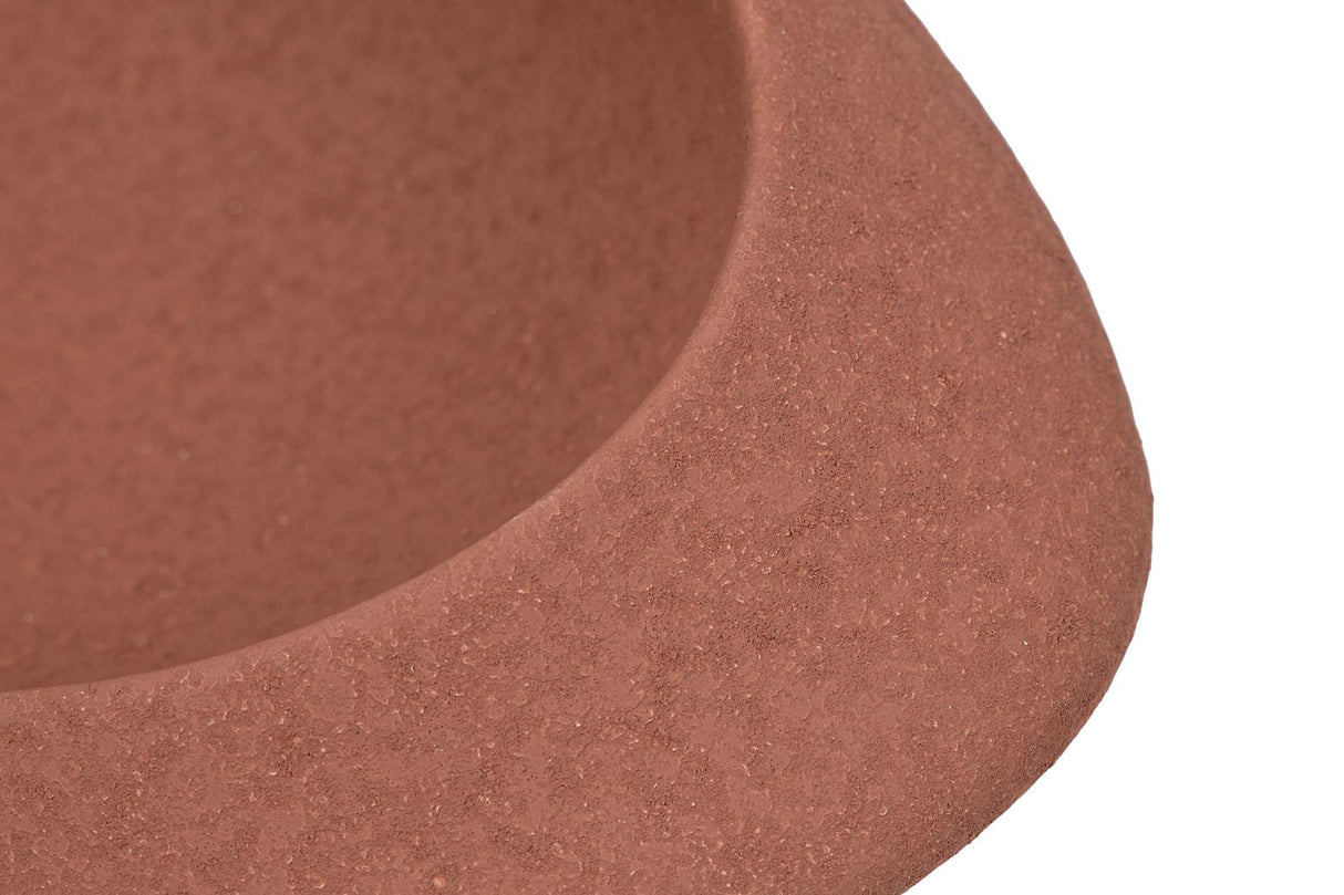 CENTRO DE MESA CERAMICA MARRON 63x52x12 CM