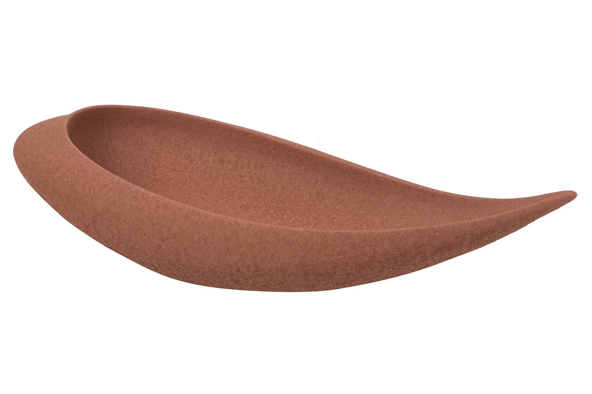 CENTRO DE MESA CERAMICA MARRON 63x52x12 CM