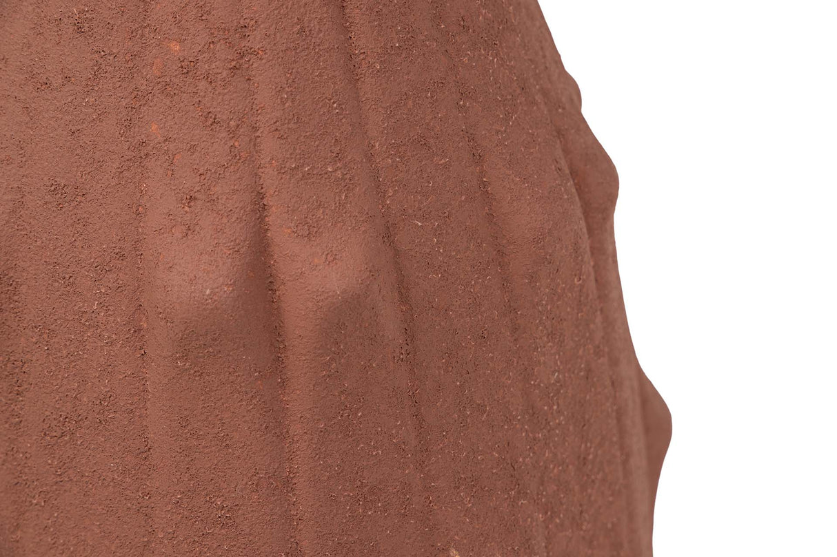 JARRON CERAMICA MARRON 18x18x40 CM