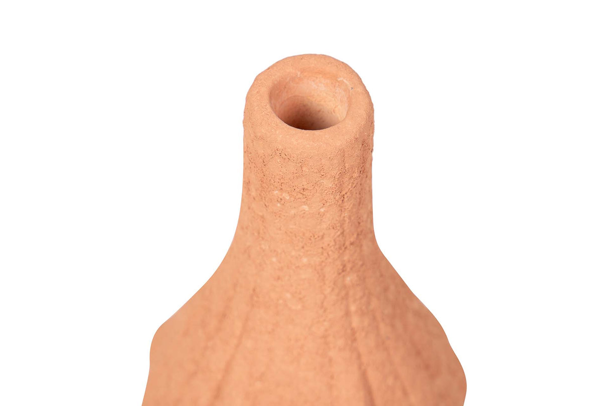 JARRON CERAMICA NARANJA 17x17x33 CM