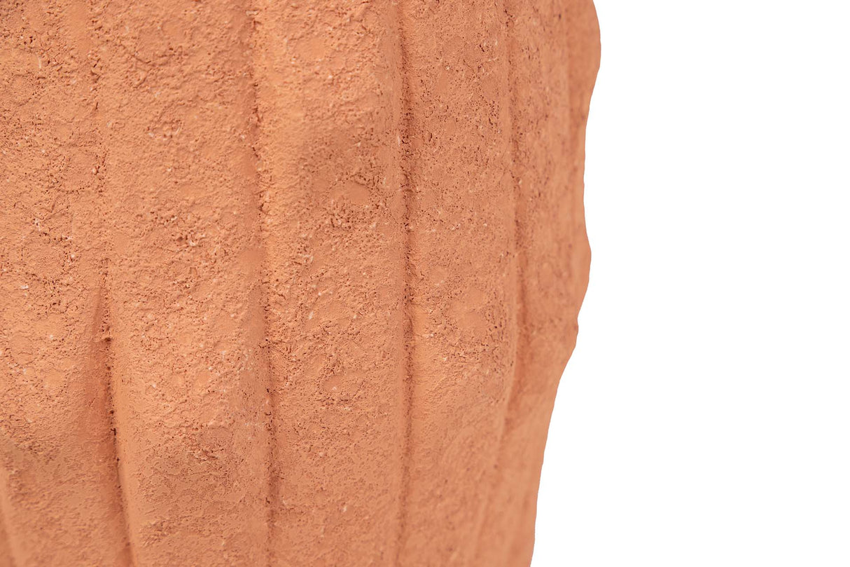 JARRON CERAMICA NARANJA 17x17x33 CM