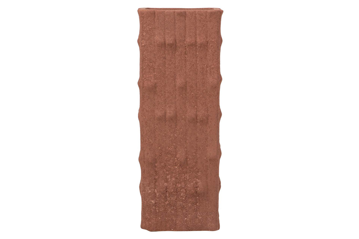 JARRON CERAMICA MARRON 14x14x41 CM