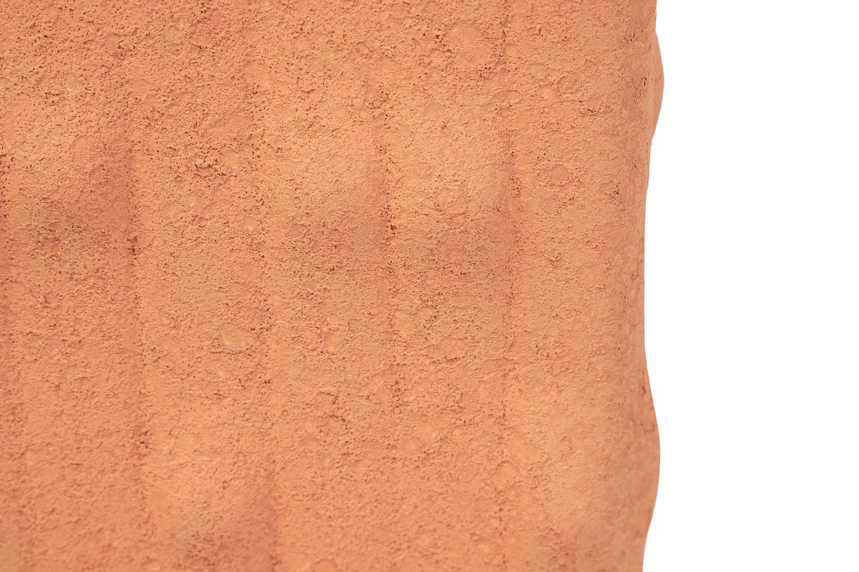 JARRON CERAMICA NARANJA 15x15x31 CM