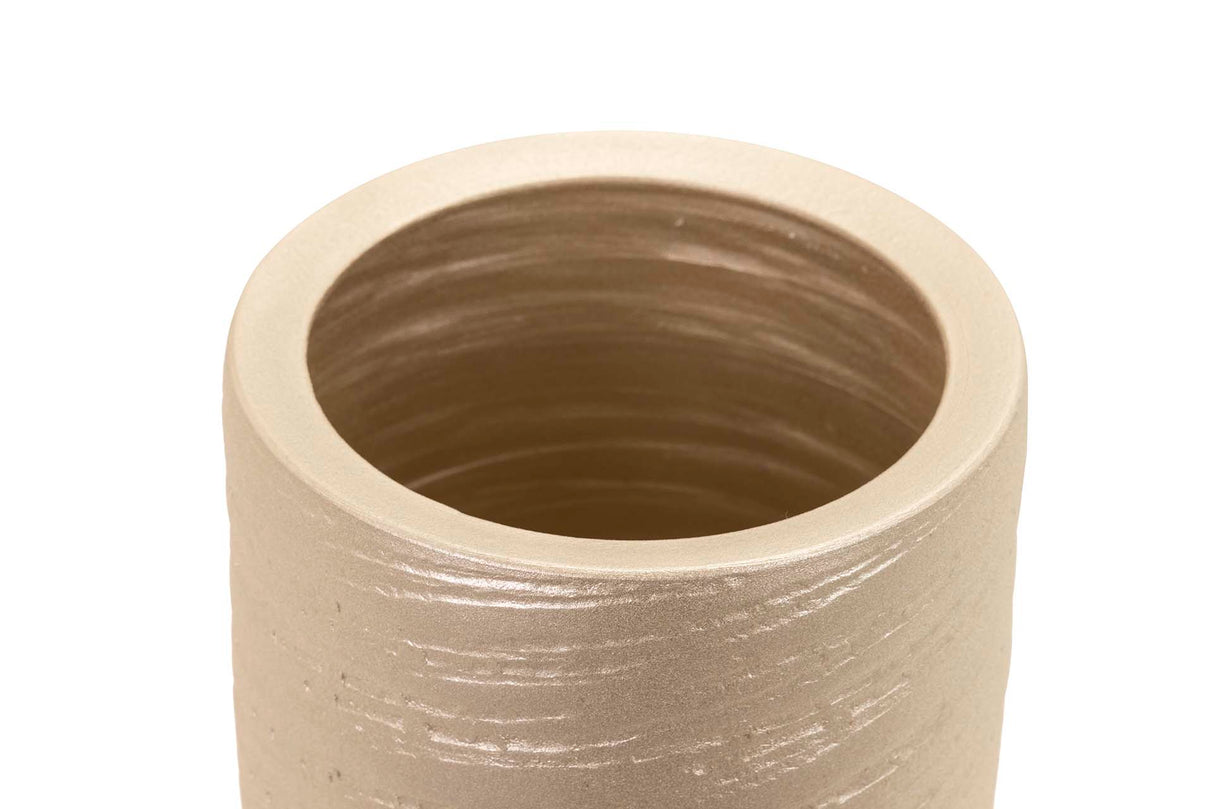 PARAGUERO CERAMICA CHAMPAGNE 23x23x47 CM