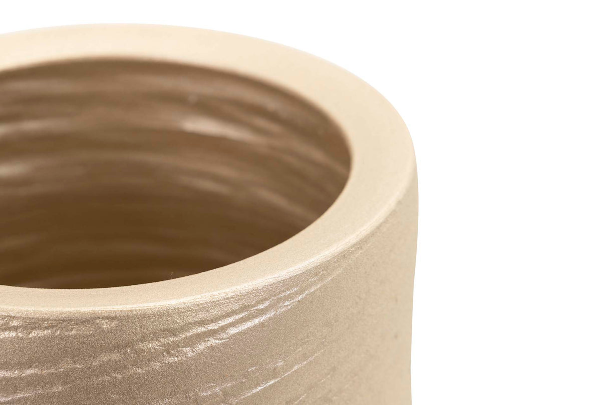 PARAGUERO CERAMICA CHAMPAGNE 23x23x47 CM