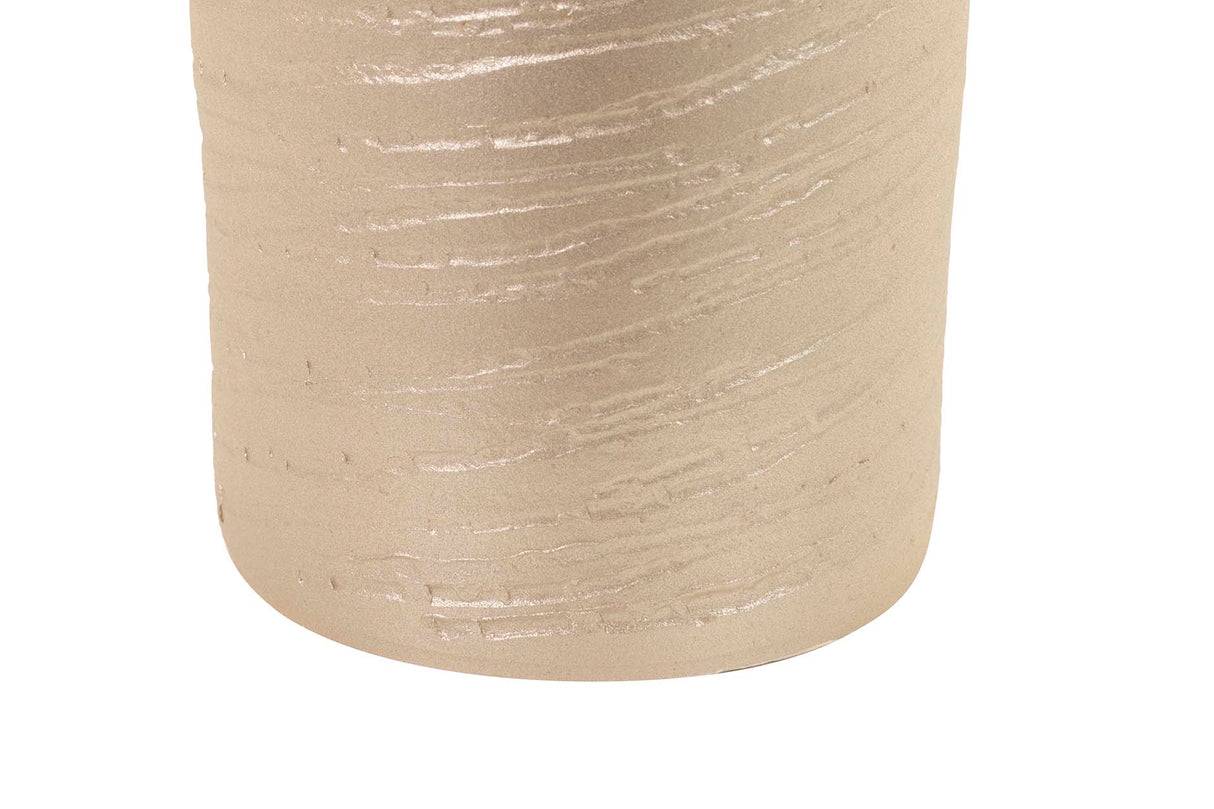 PARAGUERO CERAMICA CHAMPAGNE 23x23x47 CM