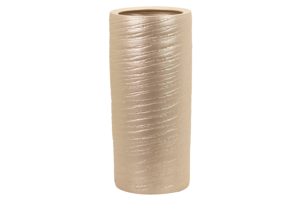 PARAGUERO CERAMICA CHAMPAGNE 23x23x47 CM