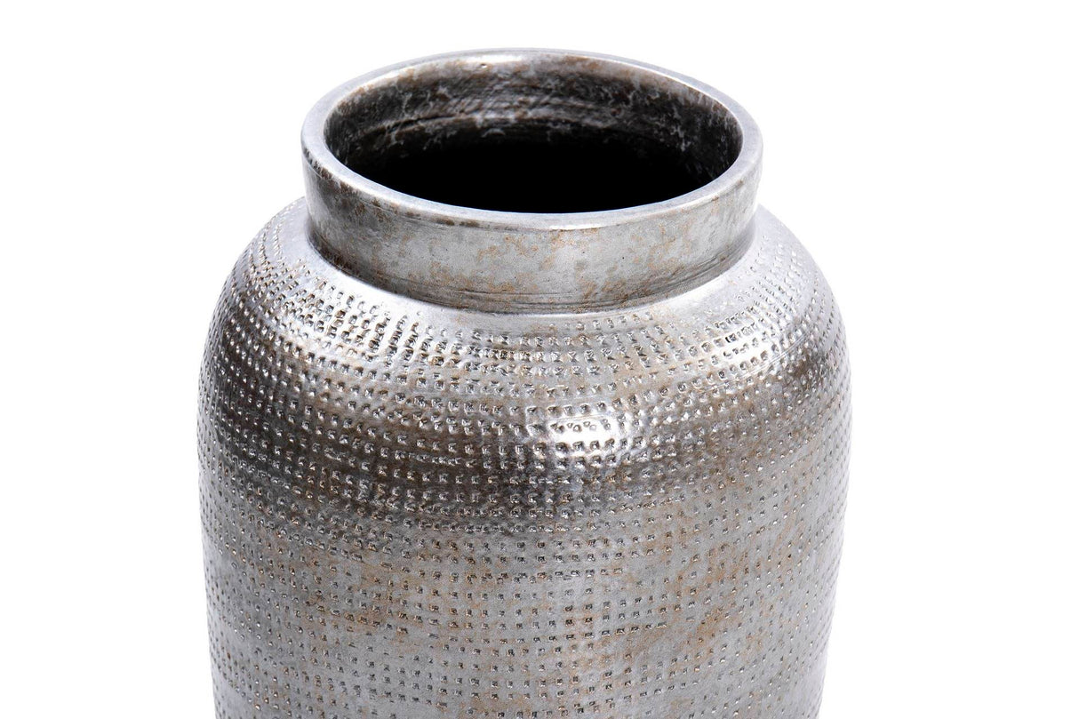 Keramik -Vase -Champagner 19x19x45 cm