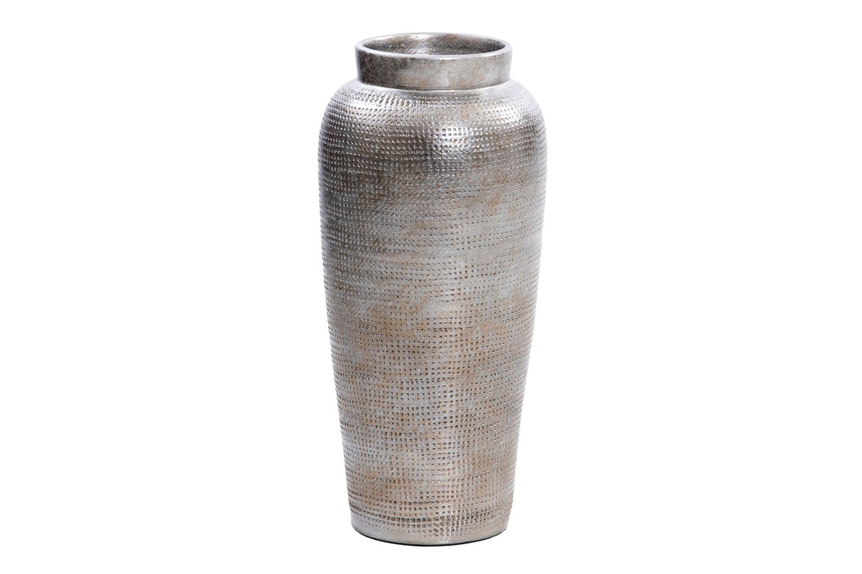 Keramik -Vase -Champagner 19x19x45 cm