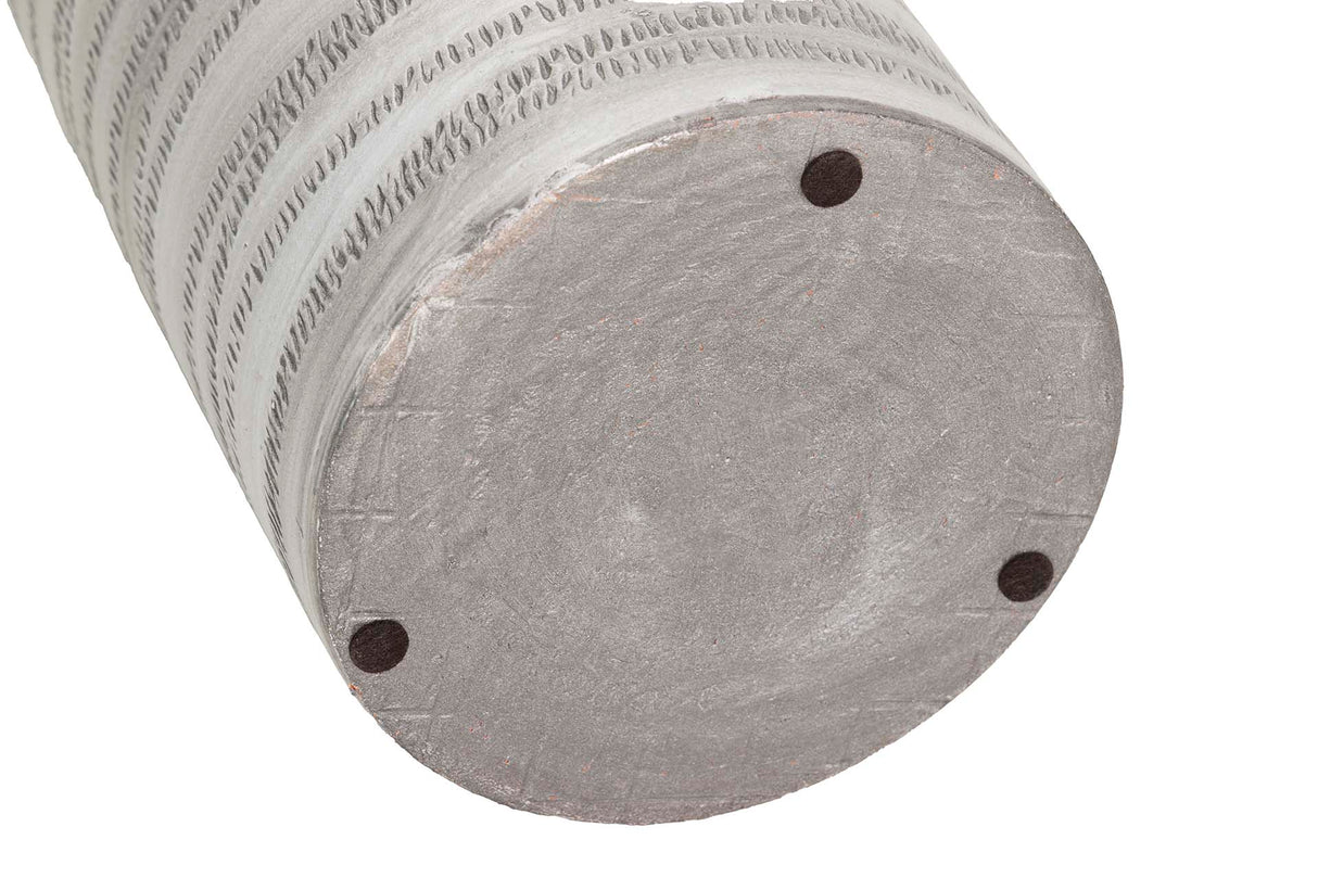 Graue Keramik Parag 23x23x50 cm