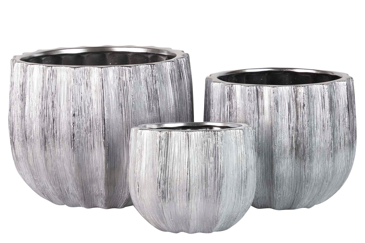 Définir 3 Macéteros 32x32x26 25x25x23 19x19x16 cm