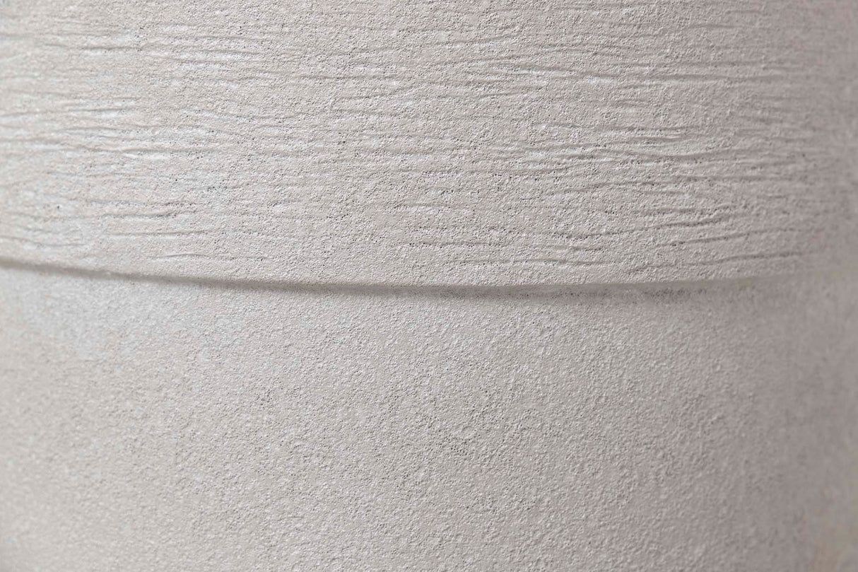 Floreale in ceramica grigia 30x30x80 cm