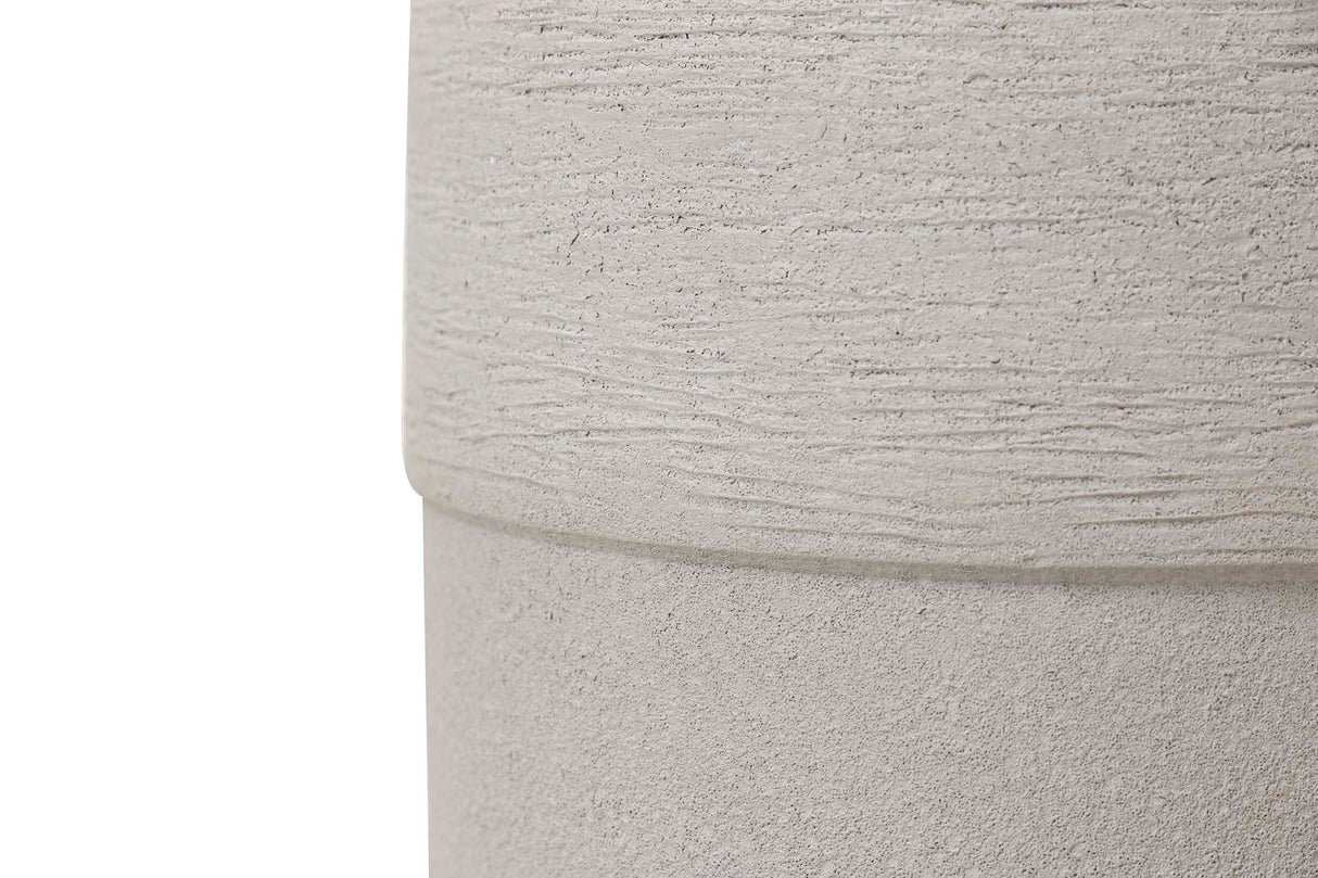 Grau Keramik Florero 24x24x60 cm