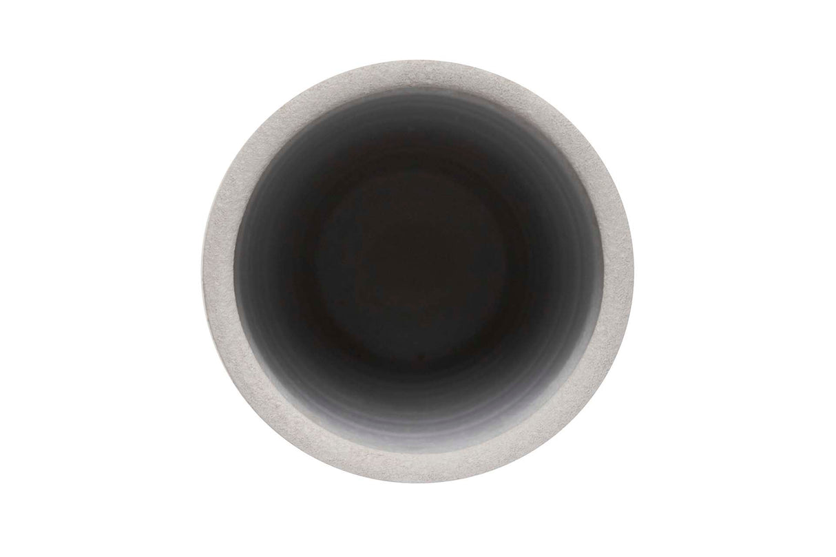 Vase en céramique gris 16,5x16,5x30 cm