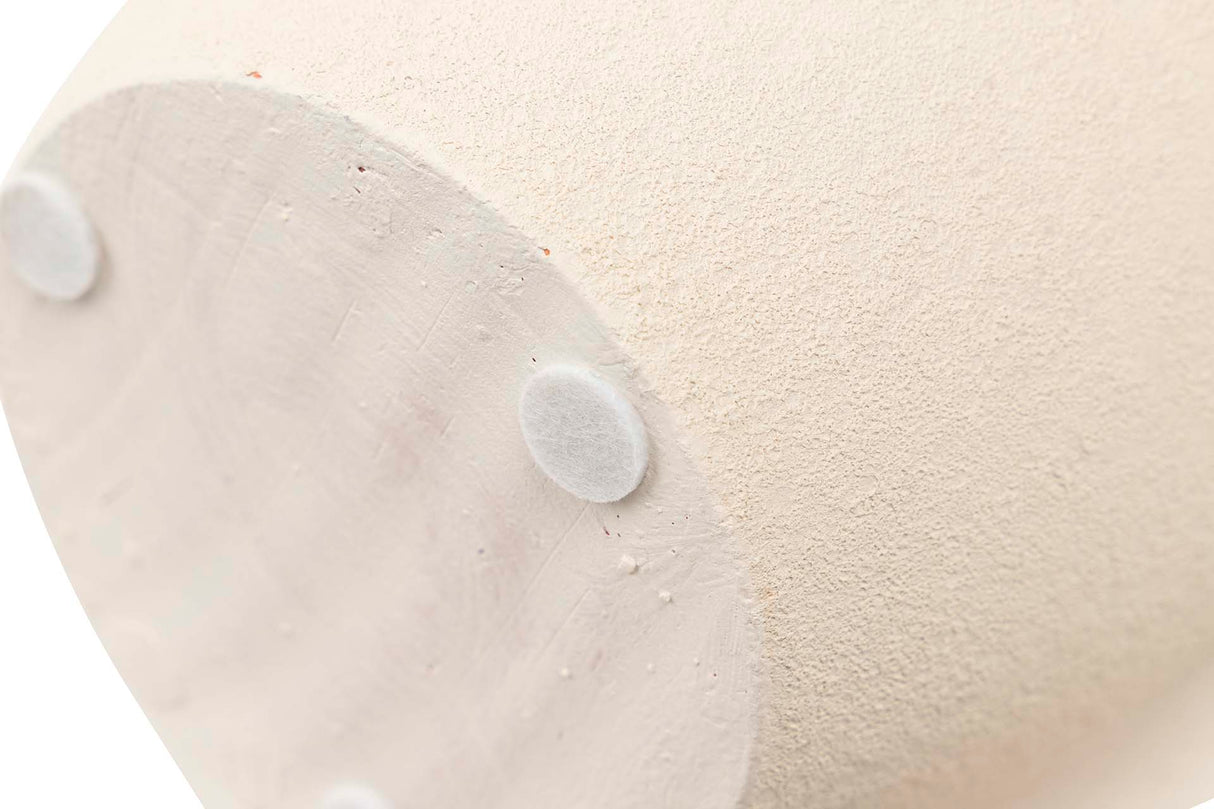 Vase en céramique blanc 20x20x40 cm