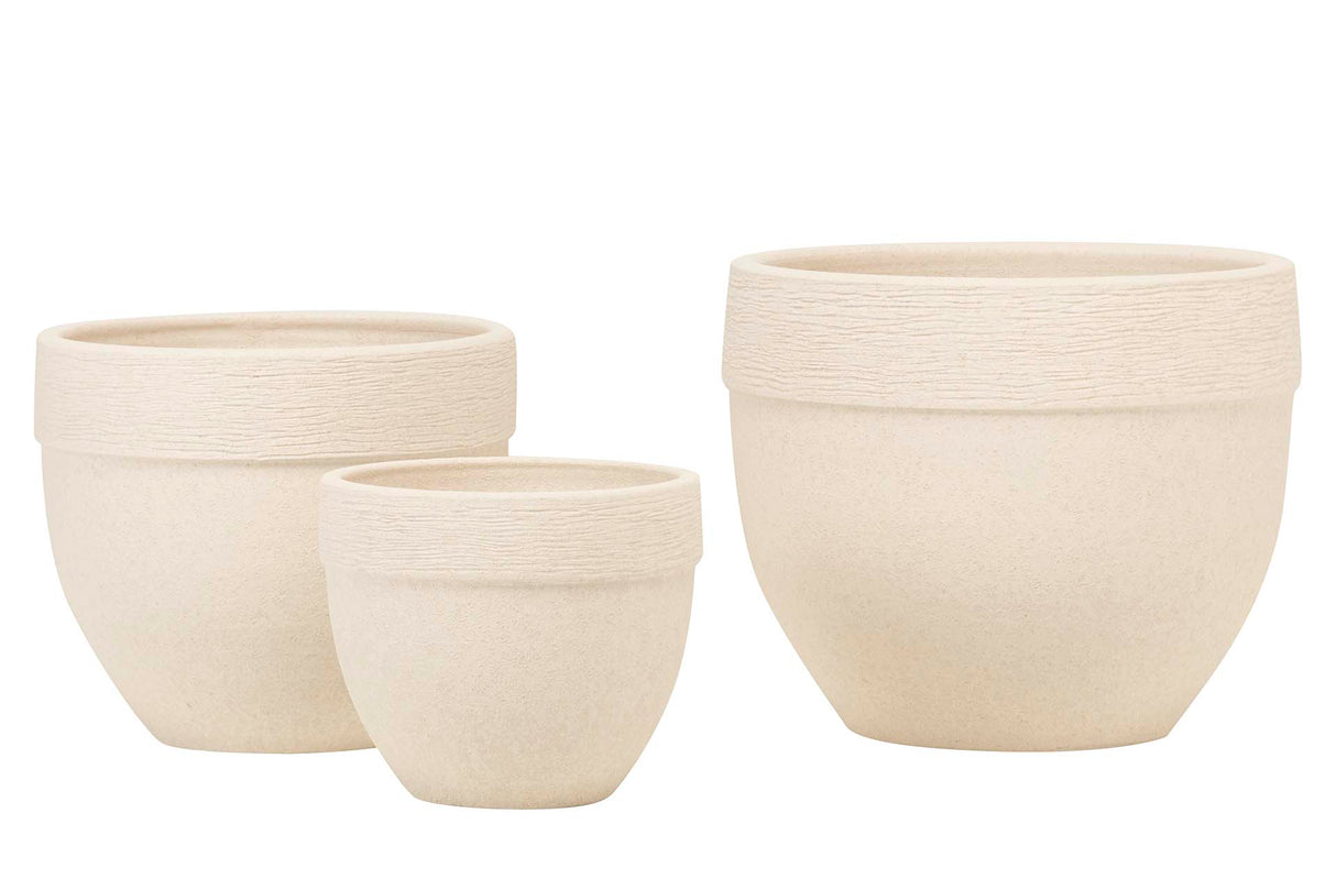 Définir 3 Macéteros 30x30x26 24.5x24.5x22 20x20x18 cm