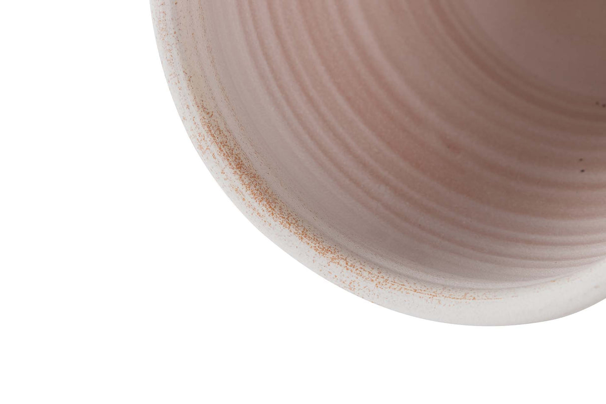 MACETERO CERAMICA BLANCA 32x32x28 CM