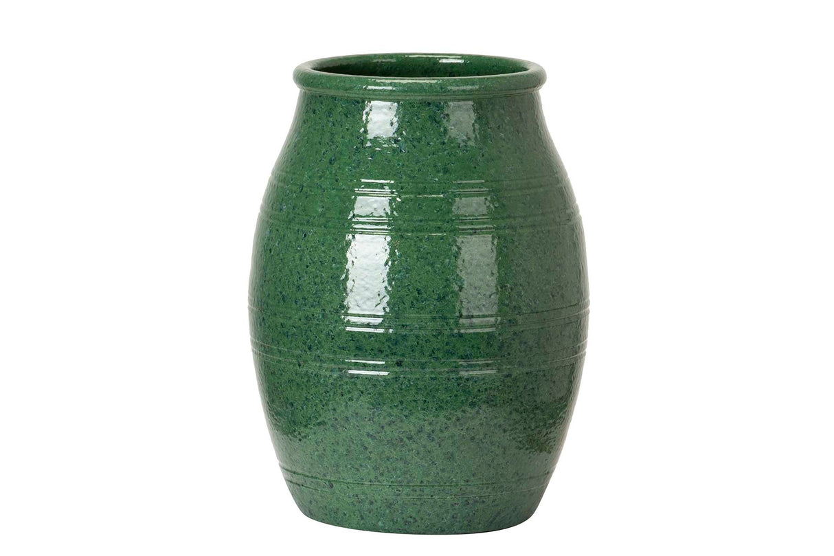 VASE Ceramico verde 24x24x32 cm