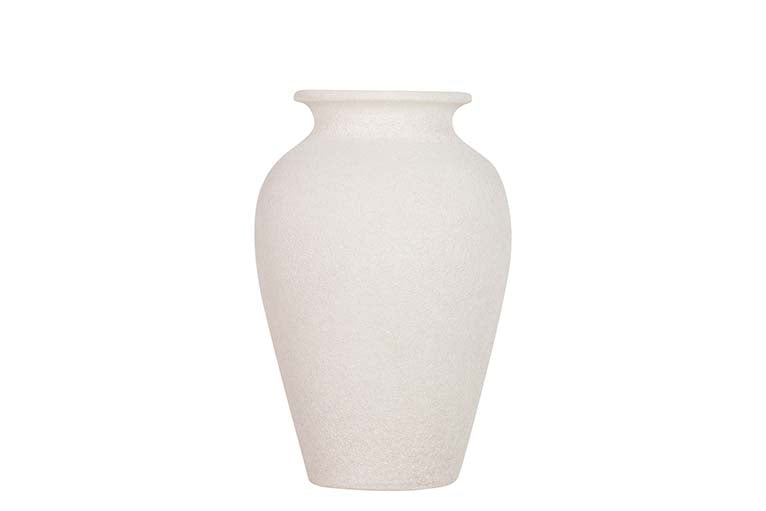 Schwarzer Keramik Florer 22x22x30 cm