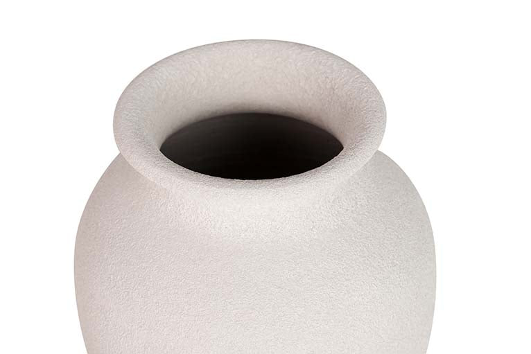 Schwarzer Keramik Florer 22x22x30 cm