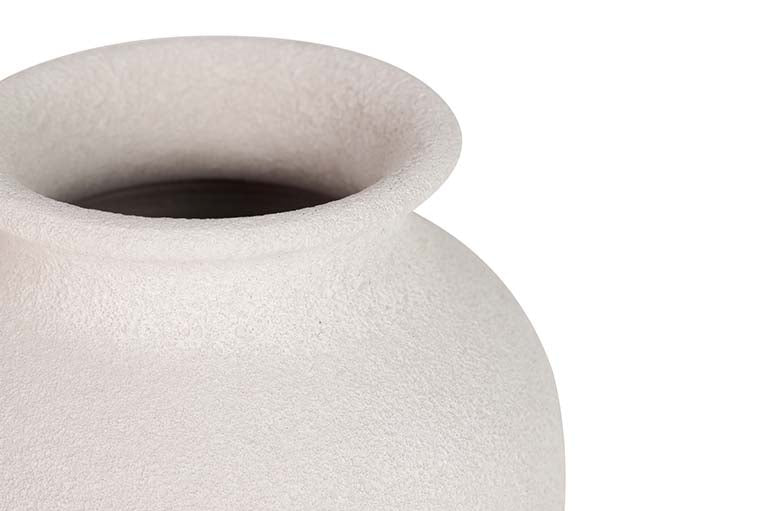 Schwarzer Keramik Florer 22x22x30 cm