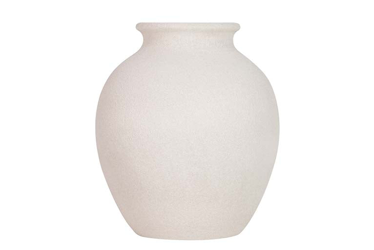 Céramique blanche Florero 28x28x30 cm