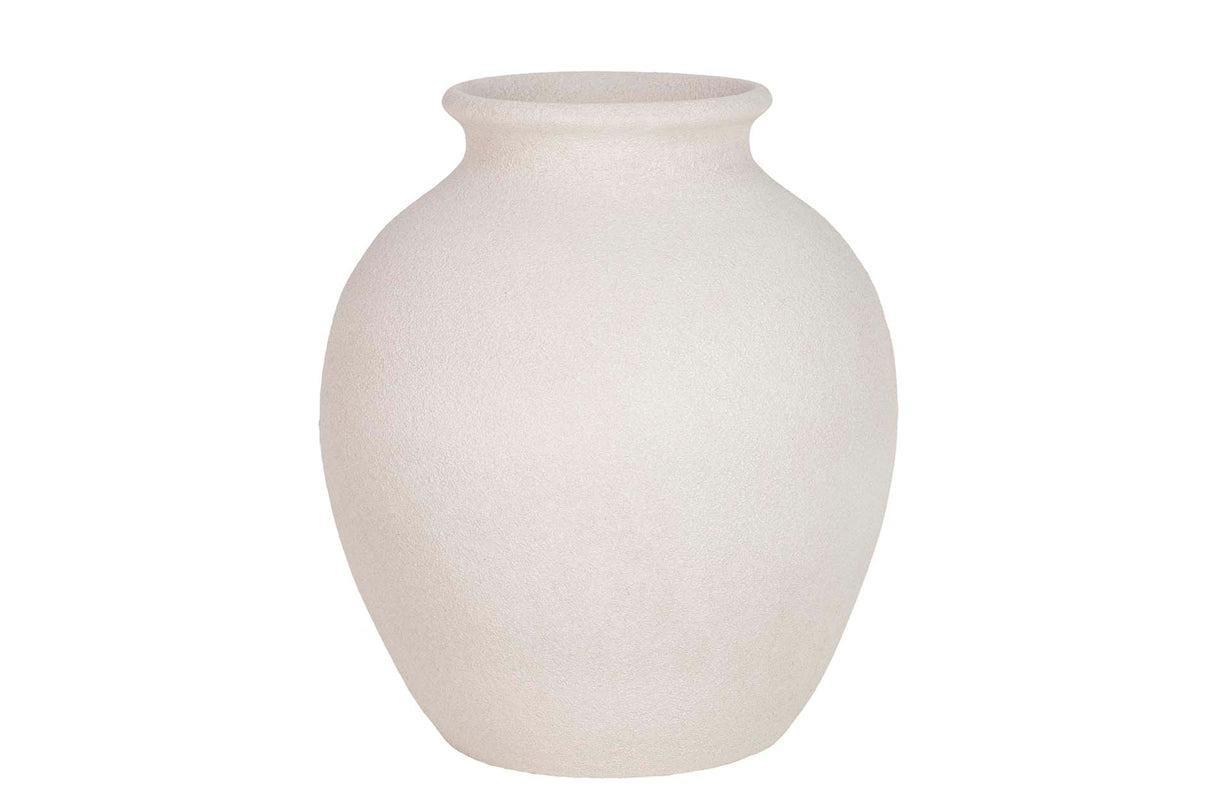 Céramique blanche Florero 28x28x30 cm