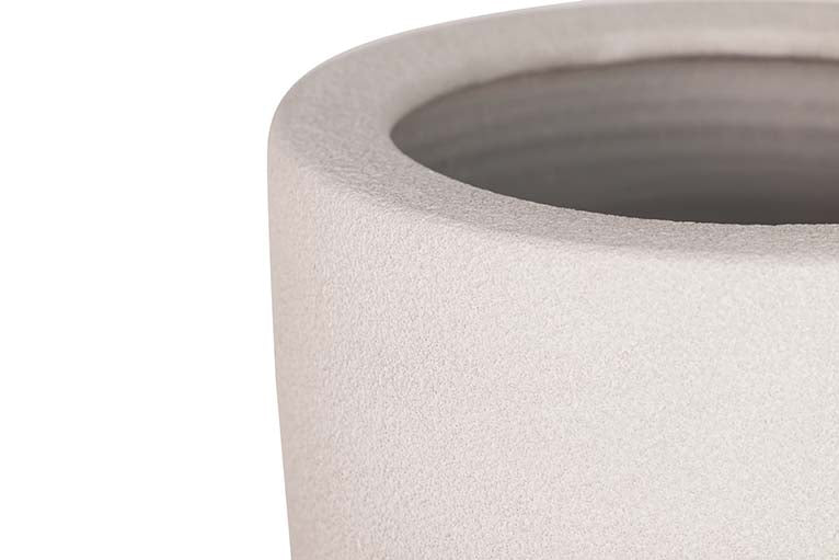 Weißer Keramik Paraguero 23x23x50 cm