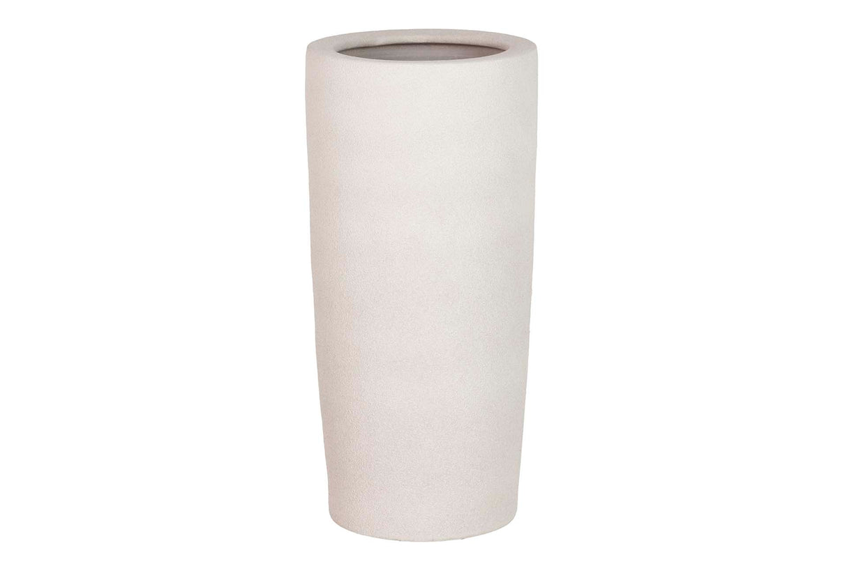 Weißer Keramik Paraguero 23x23x50 cm