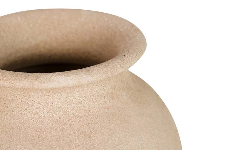 Ceramica Marron Flower 22x22x30 cm