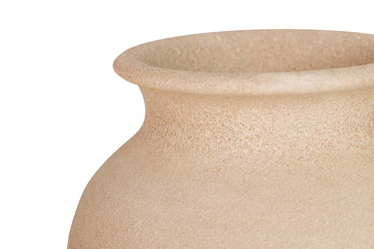 Ceramica Marron Flower 22x22x30 cm