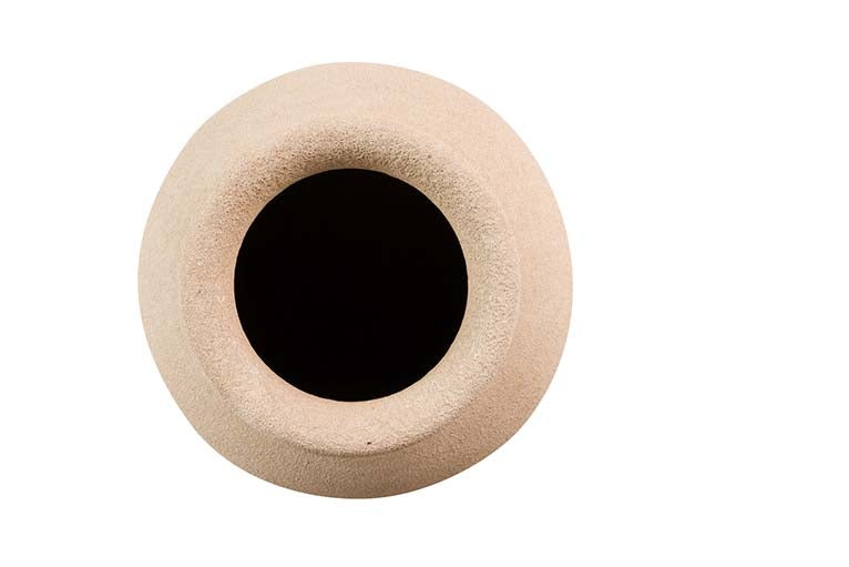 Ceramica Marron Flower 22x22x30 cm