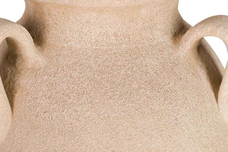 Vase en céramique brun 28x28x60 cm