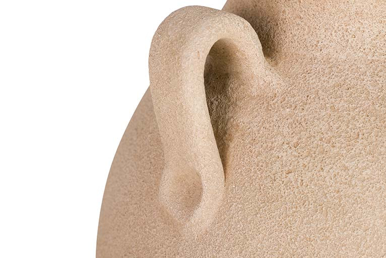 Vase en céramique brun 28x28x60 cm