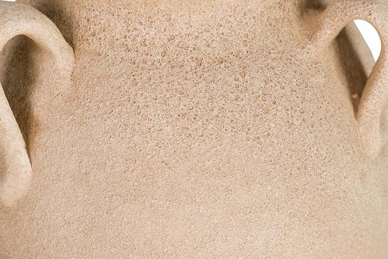 Ceramica Marron Flower 25x25x40 cm