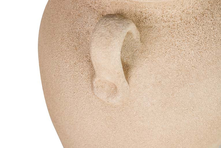 Ceramica Marron Flower 25x25x40 cm