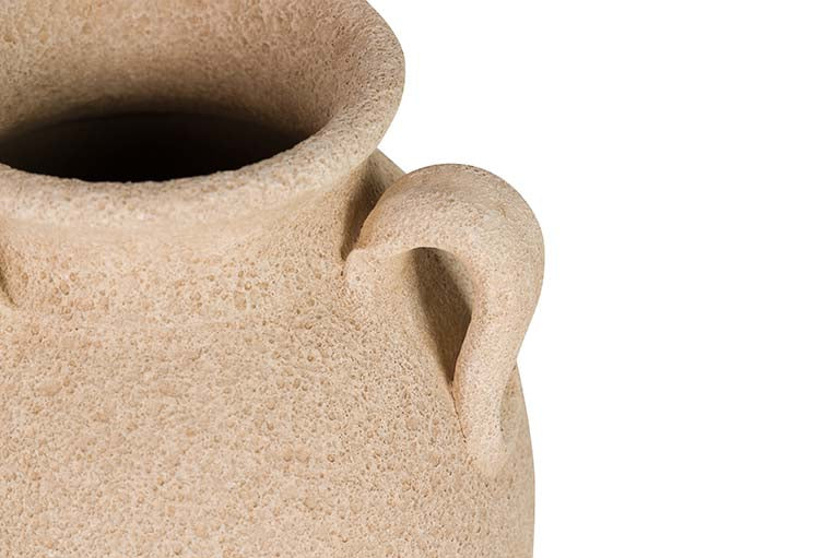 Ceramica Marron Flower 22x22x30 cm